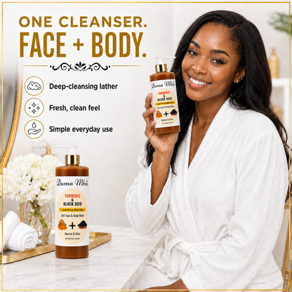 Turmeric & Black Seed African Black Soap