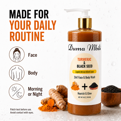 Turmeric & Black Seed African Black Soap