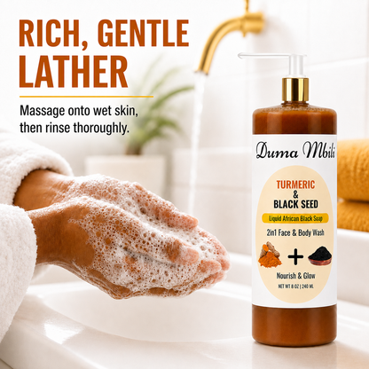 Turmeric & Black Seed African Black Soap