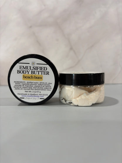 Emulsified Body Butter