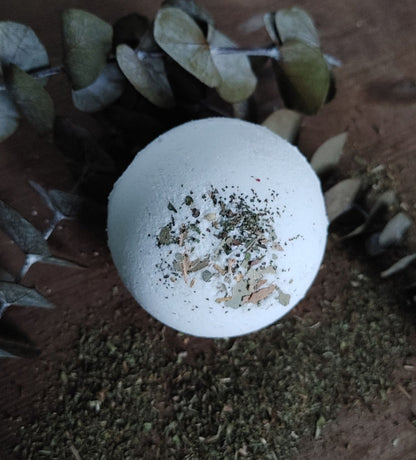 Bath Bomb | Just Breathe | Eucalyptus Peppermint