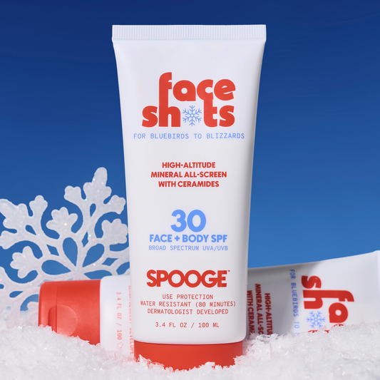 FACE SHOTS HIGH-ALTITUDE SUNSCREEN - FACE & BODY | SPF 30 3.4oz