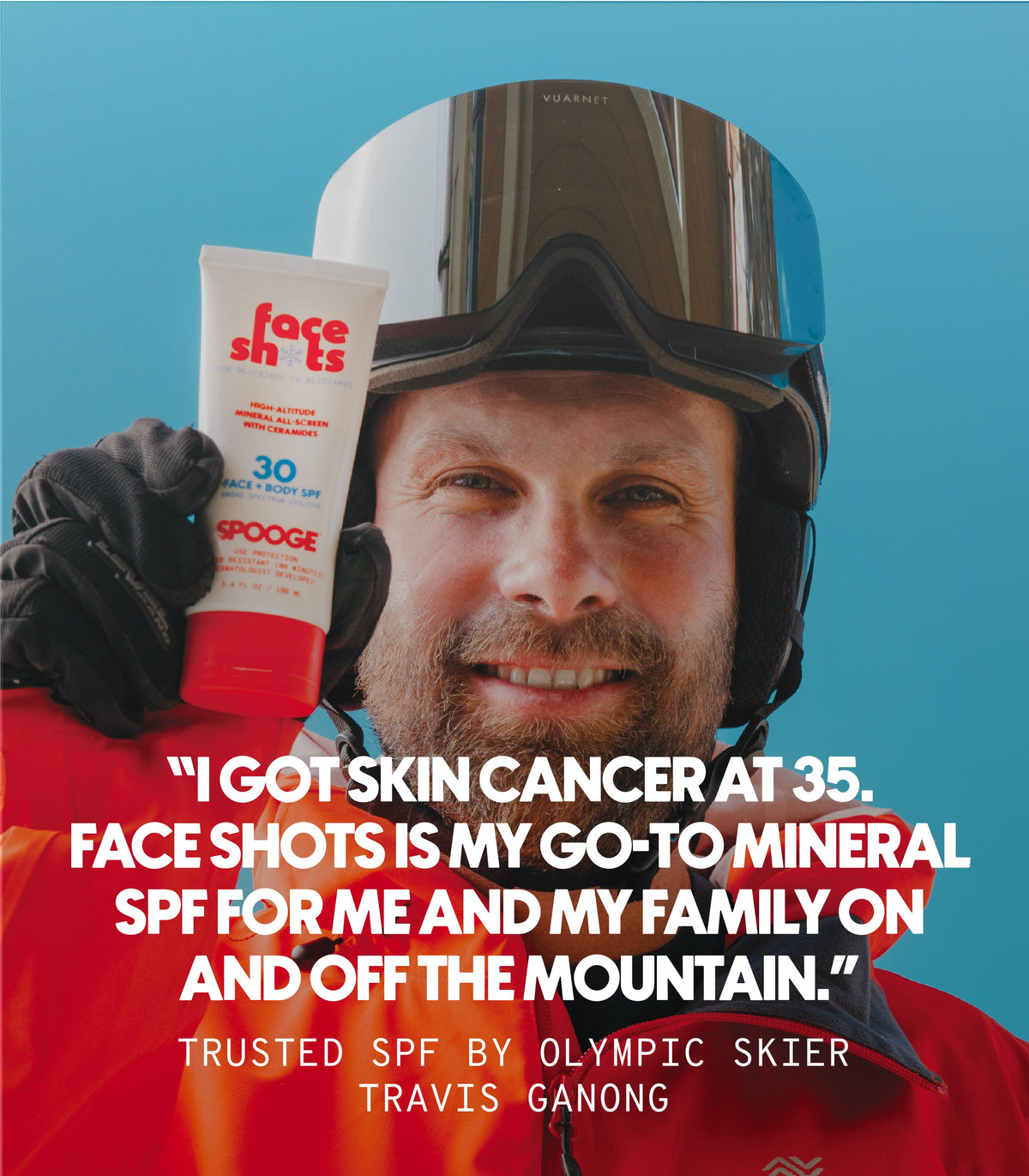FACE SHOTS HIGH-ALTITUDE SUNSCREEN - FACE & BODY | SPF 30 3.4oz