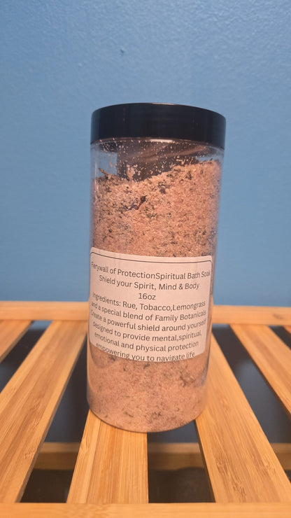 Fiery Wall of Protection Spiritual Bath Tea
