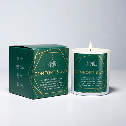 Comfort & Joy Affirmation Candle | Fir & Balsam