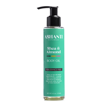 Shea & Almond Body Oil - Fragrance Free