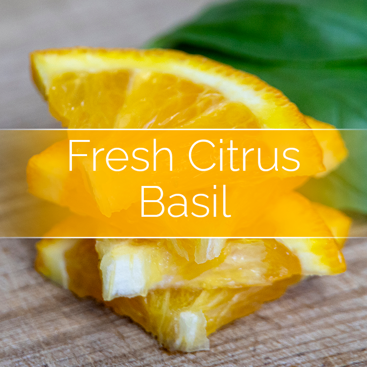 Fresh Citrus Basil - Candle-Making Kit + Jar