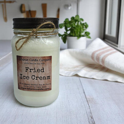 Fried Ice Cream Candle