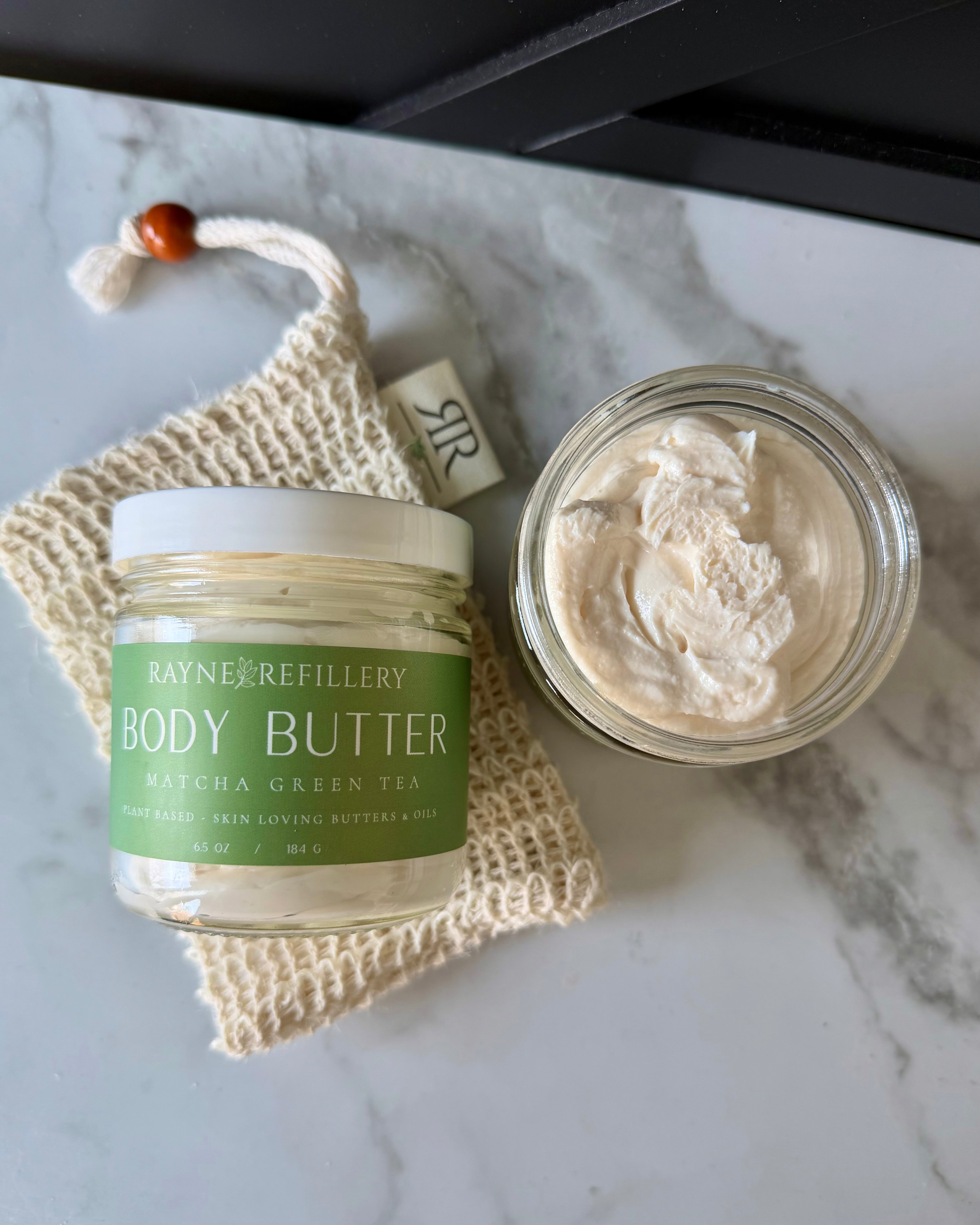 Matcha Green Tea Body Butter – Shea Butter & Argan Oil Antioxidant Moisturizer