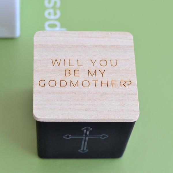 BE MY GODMOTHER? CANDLE