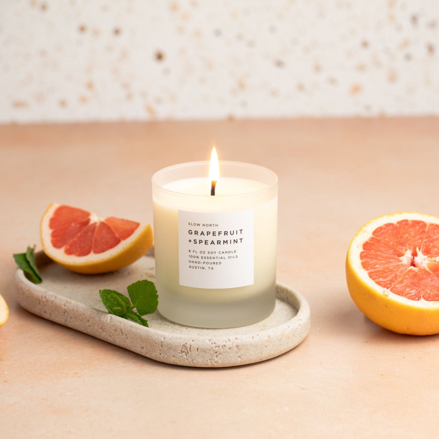 Grapefruit + Spearmint - Signature Candle