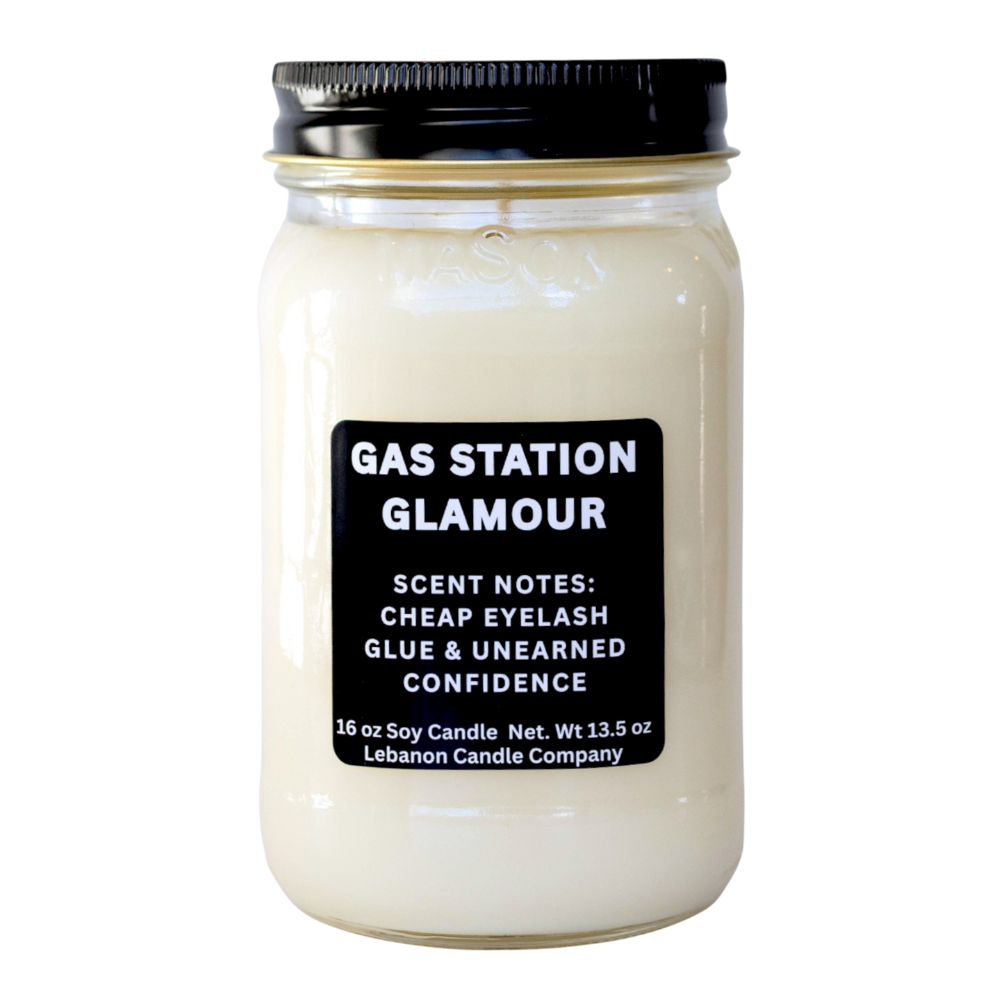 Gas Station Glamour Funny Candle