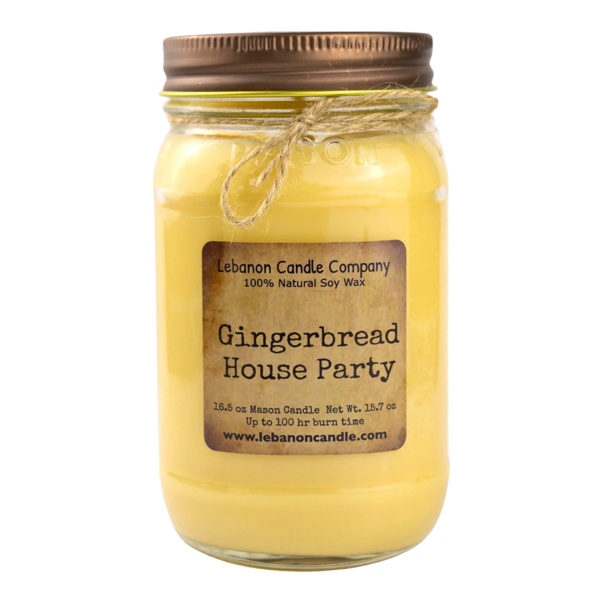 Gingerbread House Party Candle
