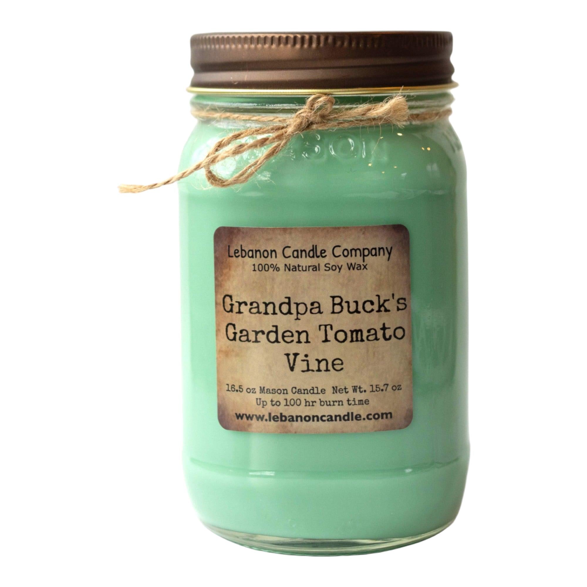Grandpa Buck's Garden Tomato Vine Candle