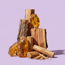 Grounded Affirmation Candle — Cedar & Amber | State of Being