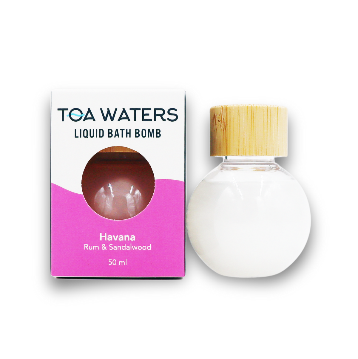 Havana Liquid Bath Bomb - Rum and Sandalwood
