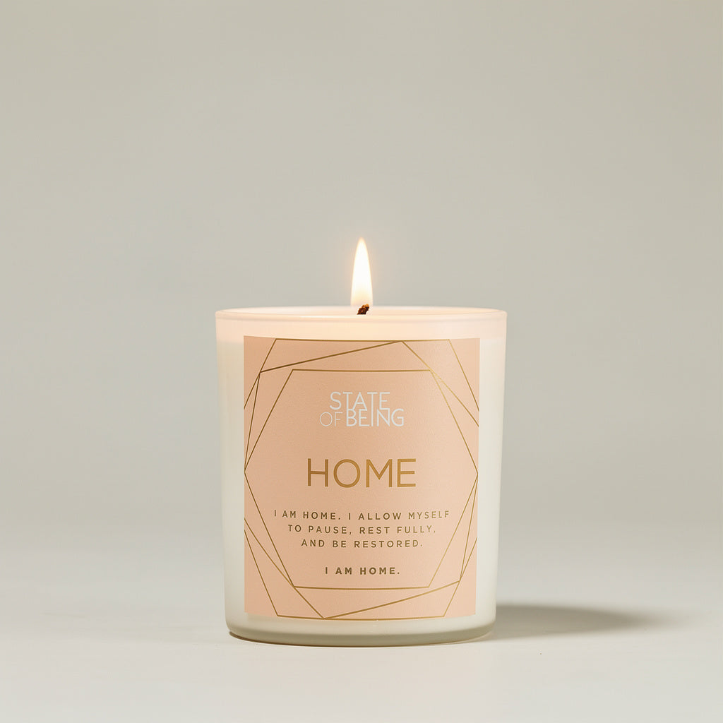 Home Affirmation Candle | Pumpkin Spice & Vanilla