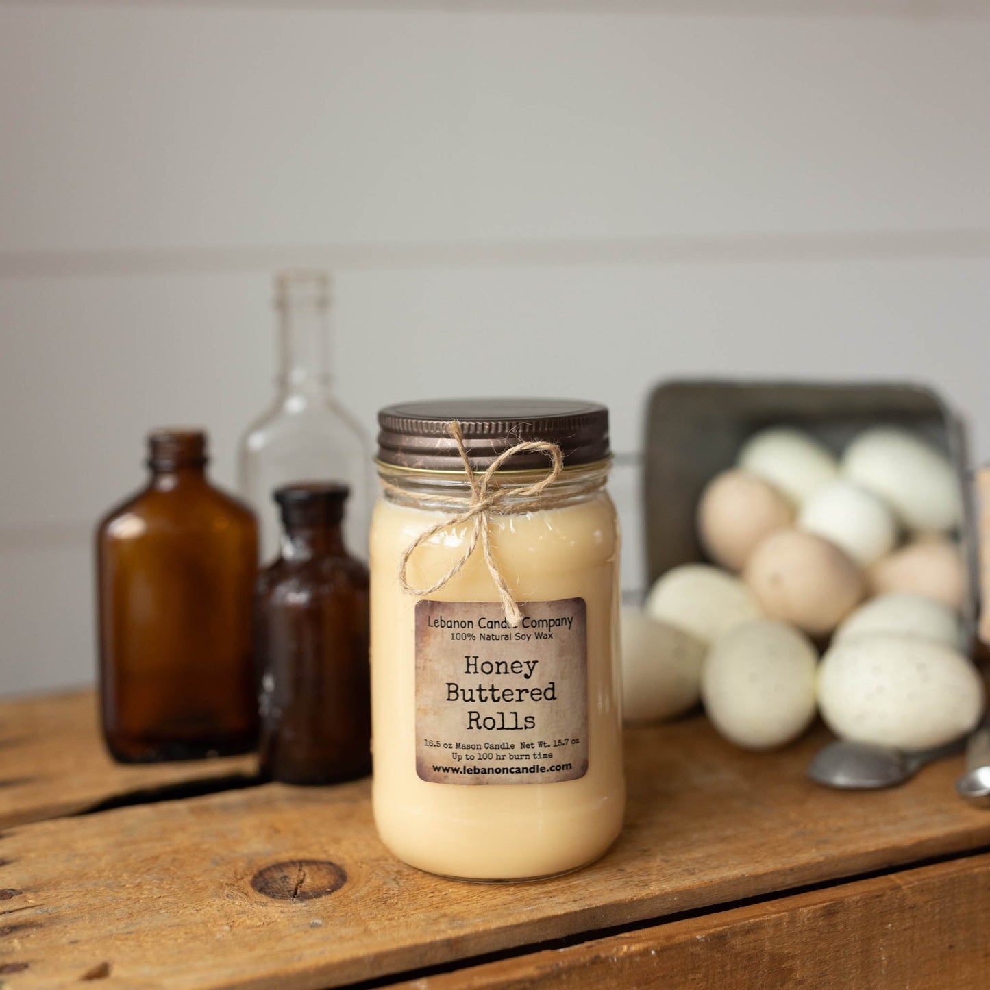 Honey Buttered Rolls Candle