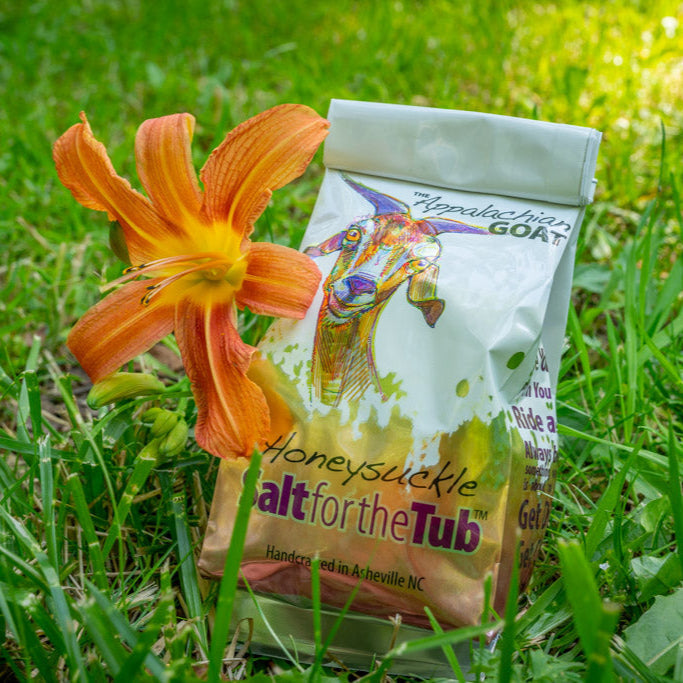 Honeysuckle Goat’s Milk + Arnica Bath Salts | Salt for the Tub™