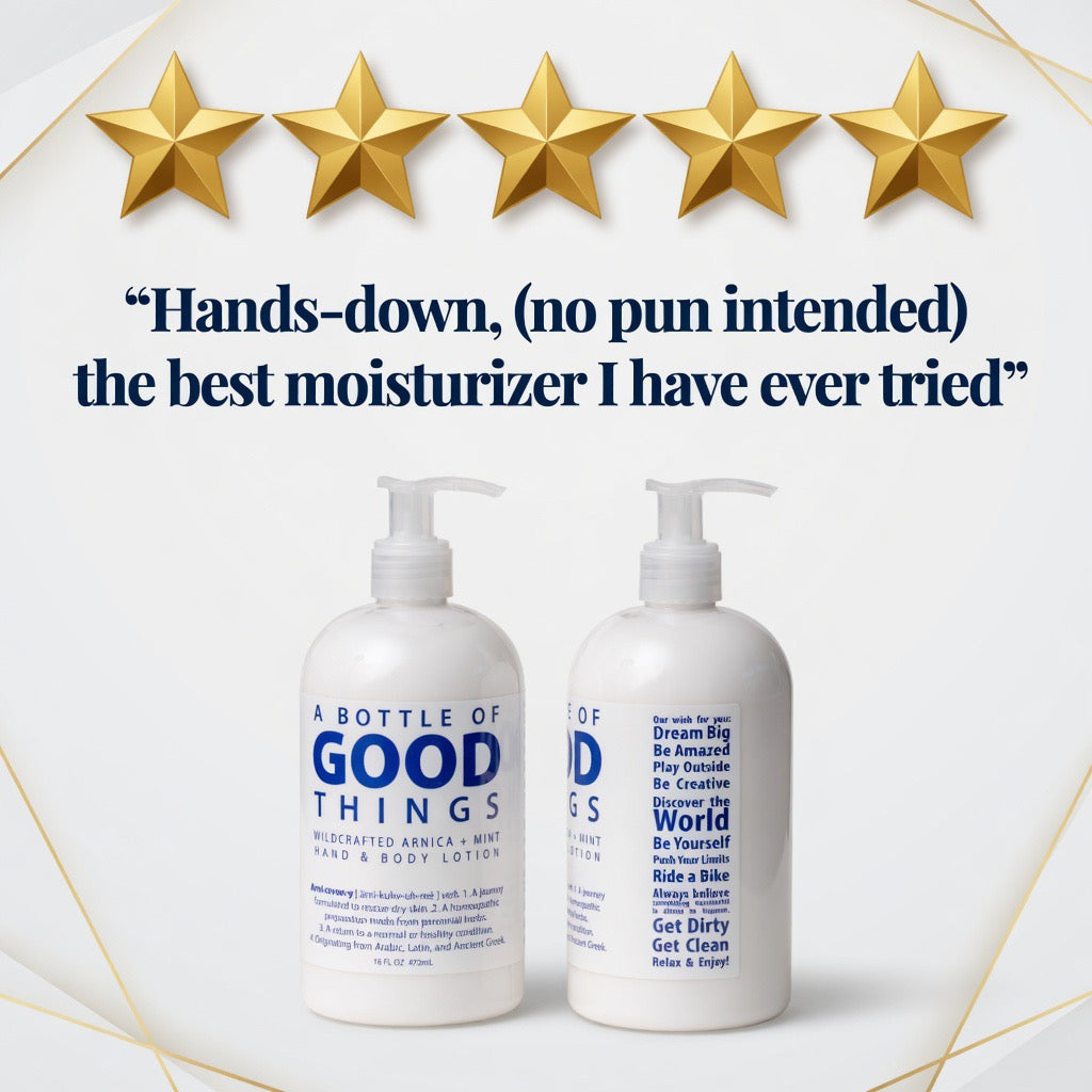 Arni•cover•y™ Wildcrafted Arnica + Mint Hand & Body Lotion | 16 oz.