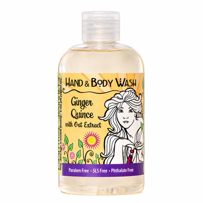 Ginger Quince Liquid Hand & Body Soap | 8 oz.