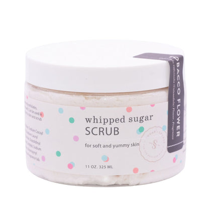 Whipped Sugar Scrub Tobacco Flower