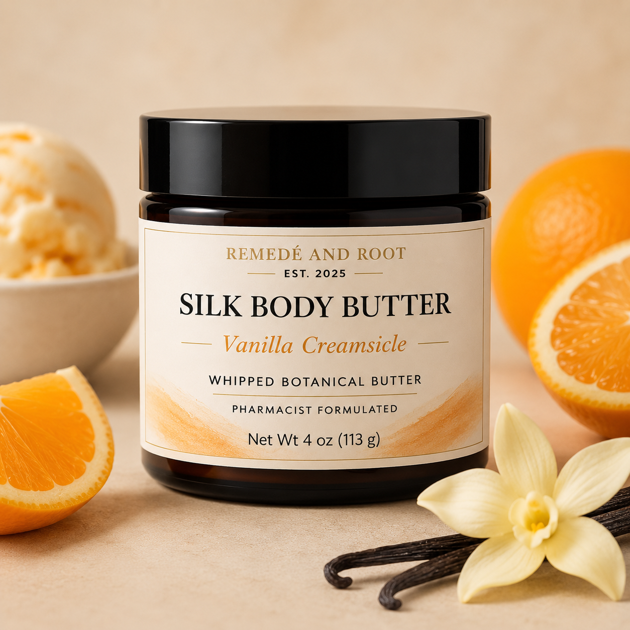 Silk Body Butter - Naturally Scented