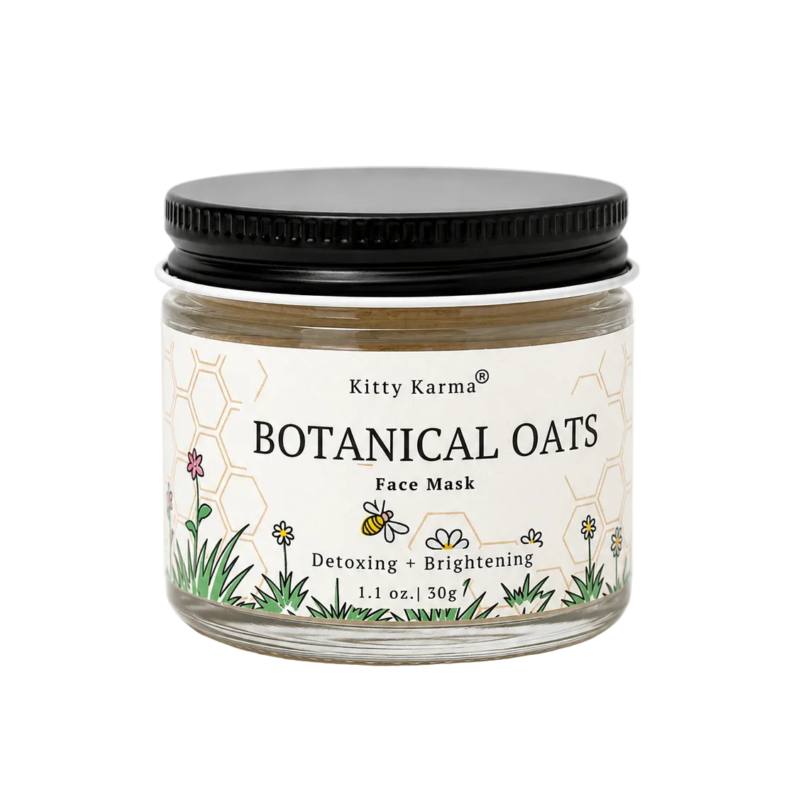 Botanical Oats Detoxing Clay Face Mask Blend