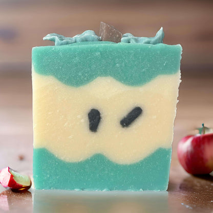 Apple Soap for Teachers - Vegan Gift for Soft Skin