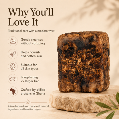 RAW African Black Soap
