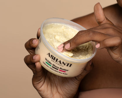 100% White Shea Butter - Solid