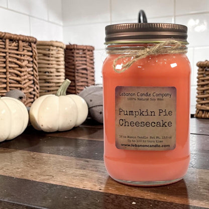 Pumpkin Pie Cheesecake Candle