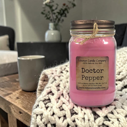Doctor Pepper Candle