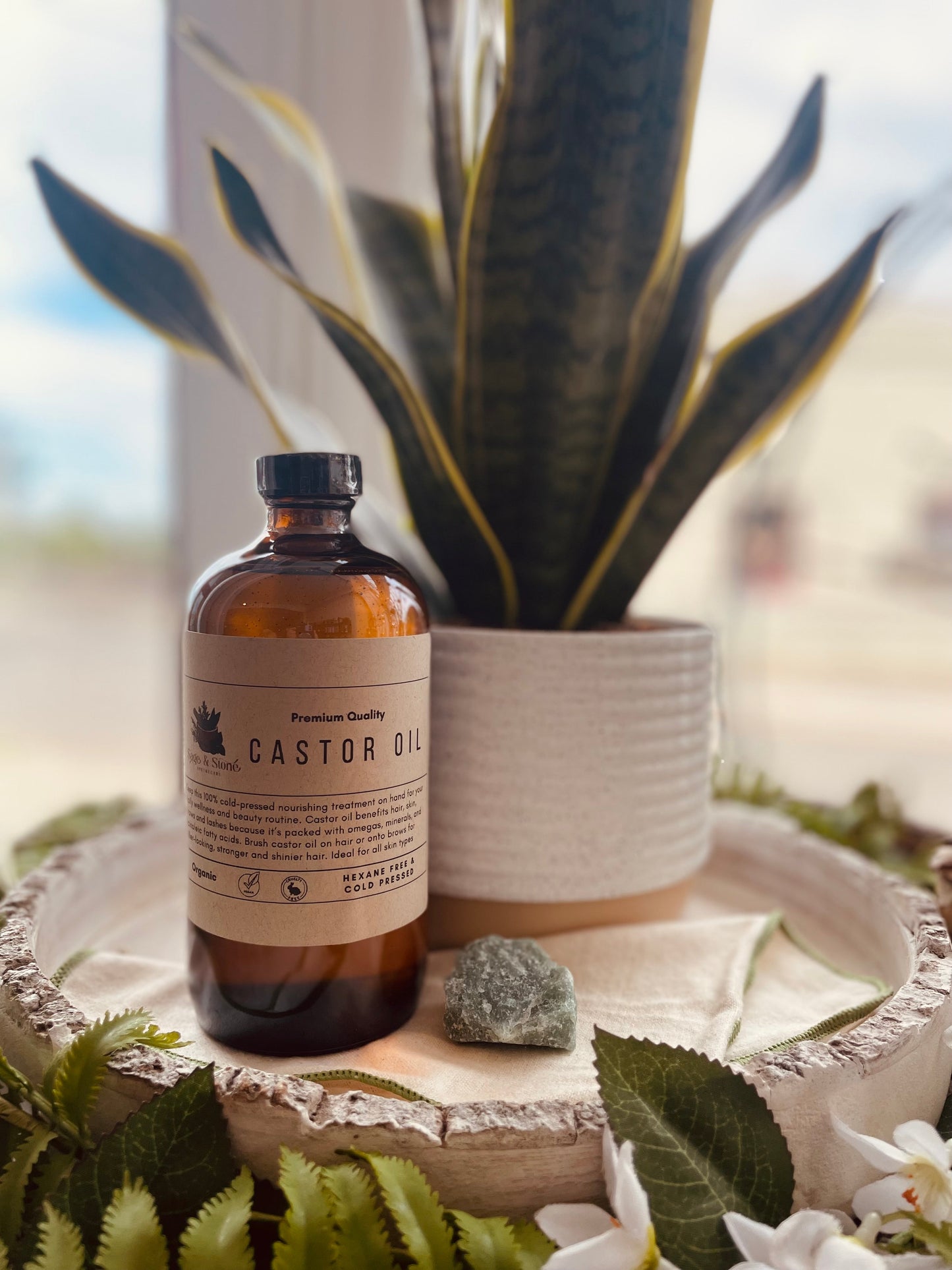 Organic Cold Pressed Castor Oil
