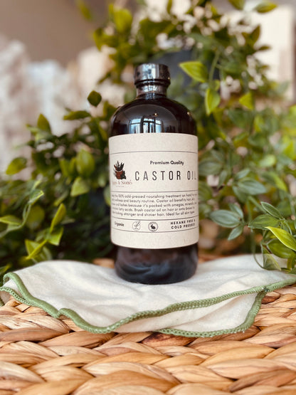 Organic Cold Pressed Castor Oil
