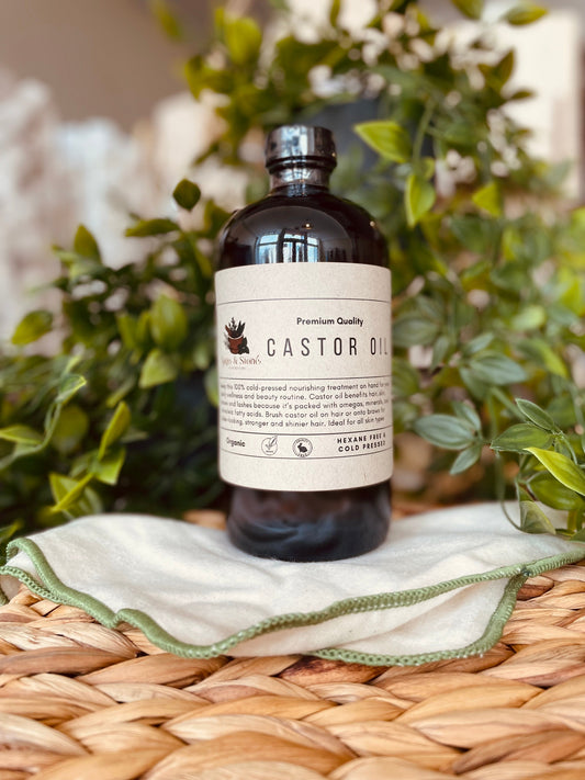 Organic Cold Pressed Castor Oil