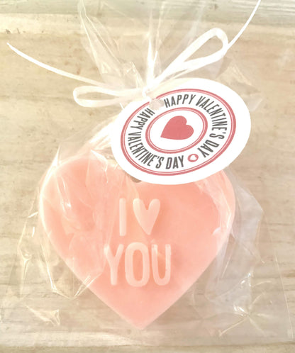 3D Large Valentine Heart "I Heart You" Soap