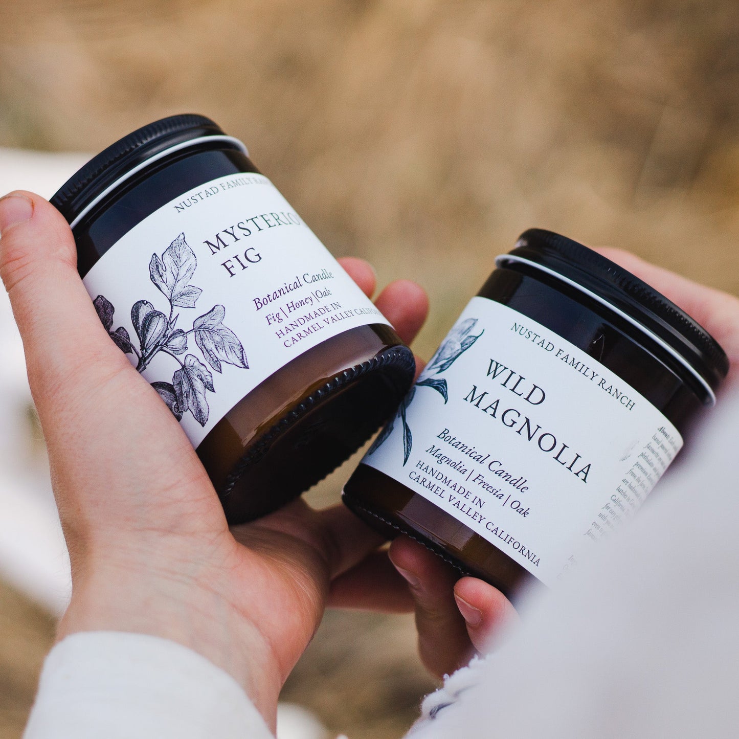 Aromatherapy Garden Candle – Hand Poured Essential Oil Candle for Relaxation & Home Fragrance, 9 oz