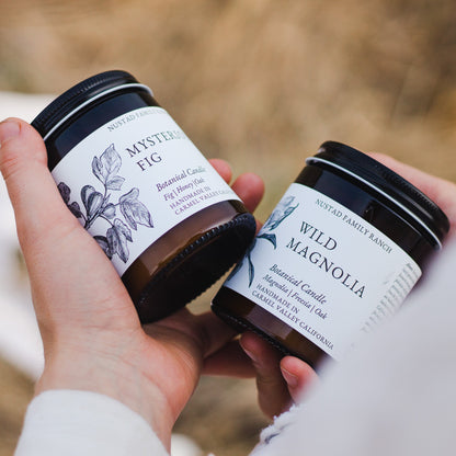 Aromatherapy Garden Candle – Hand Poured Essential Oil Candle for Relaxation & Home Fragrance, 9 oz
