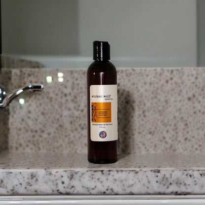 Wicked Wolf Juicy Beard Wash | Deep Cleaning Beard Wash with Fresh Citrus