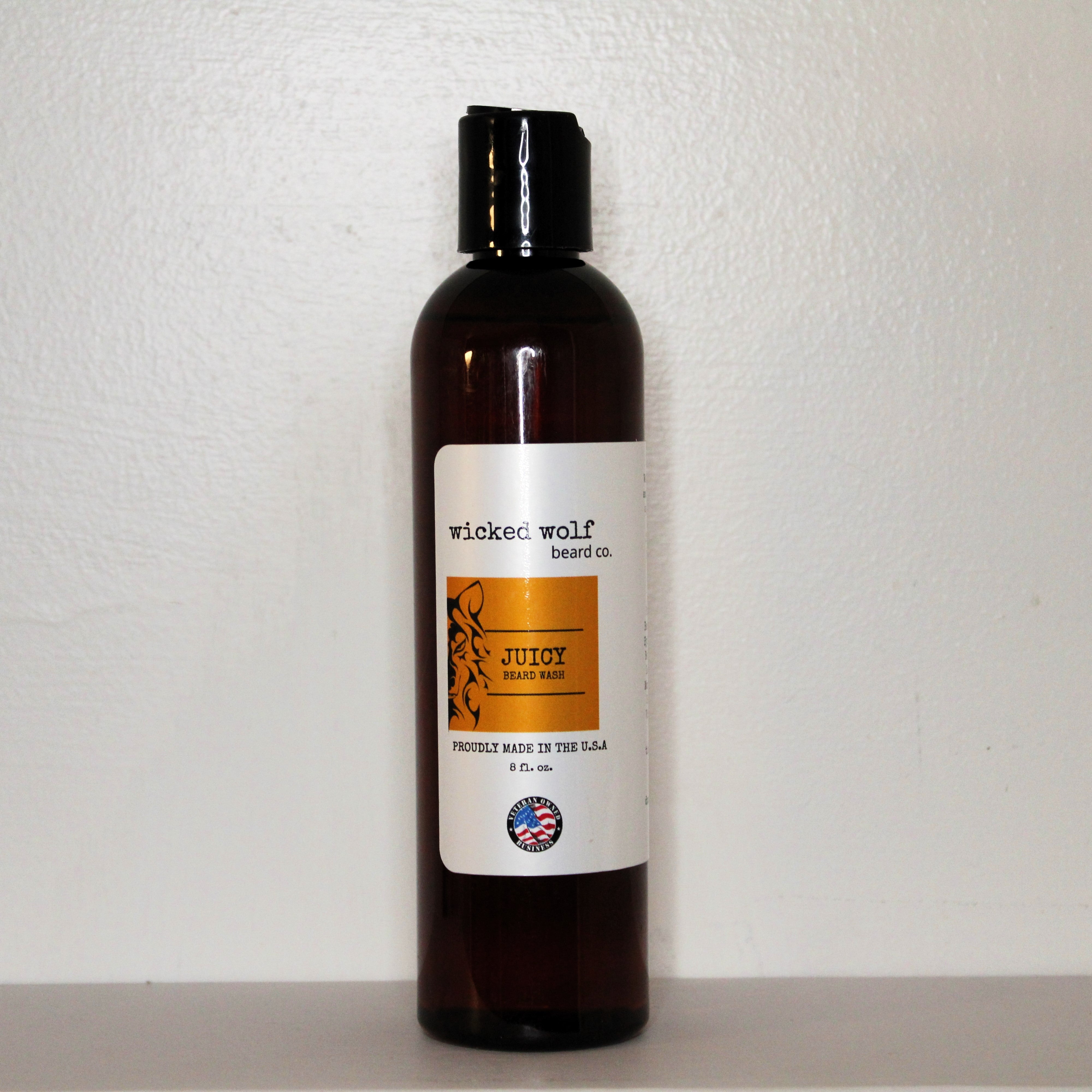 Wicked Wolf Juicy Beard Wash | Deep Cleaning Beard Wash with Fresh Citrus