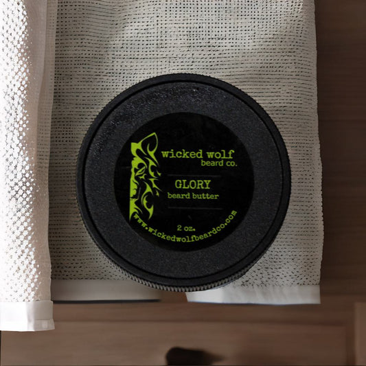 Wicked Wolf Glory Beard Butter | Deep Conditioning Beard Butter with Ginger