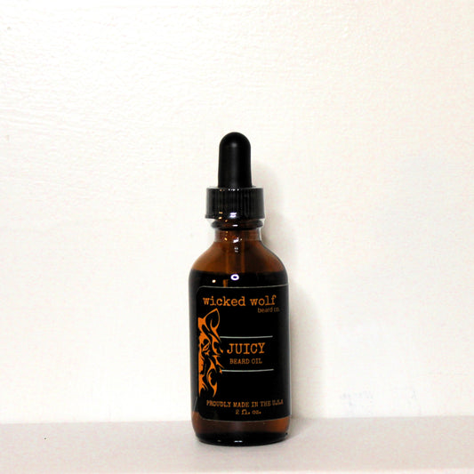Wicked Wolf Juicy Beard Oil | Hydrating Beard Oil with Fresh Citrus