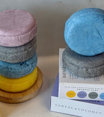 Solid Shampoo Bar – Zero Waste Natural Hair Care | 4 Scents