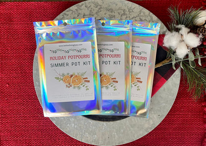 Stovetop Simmer Pot Potpourri - Holiday Spice-