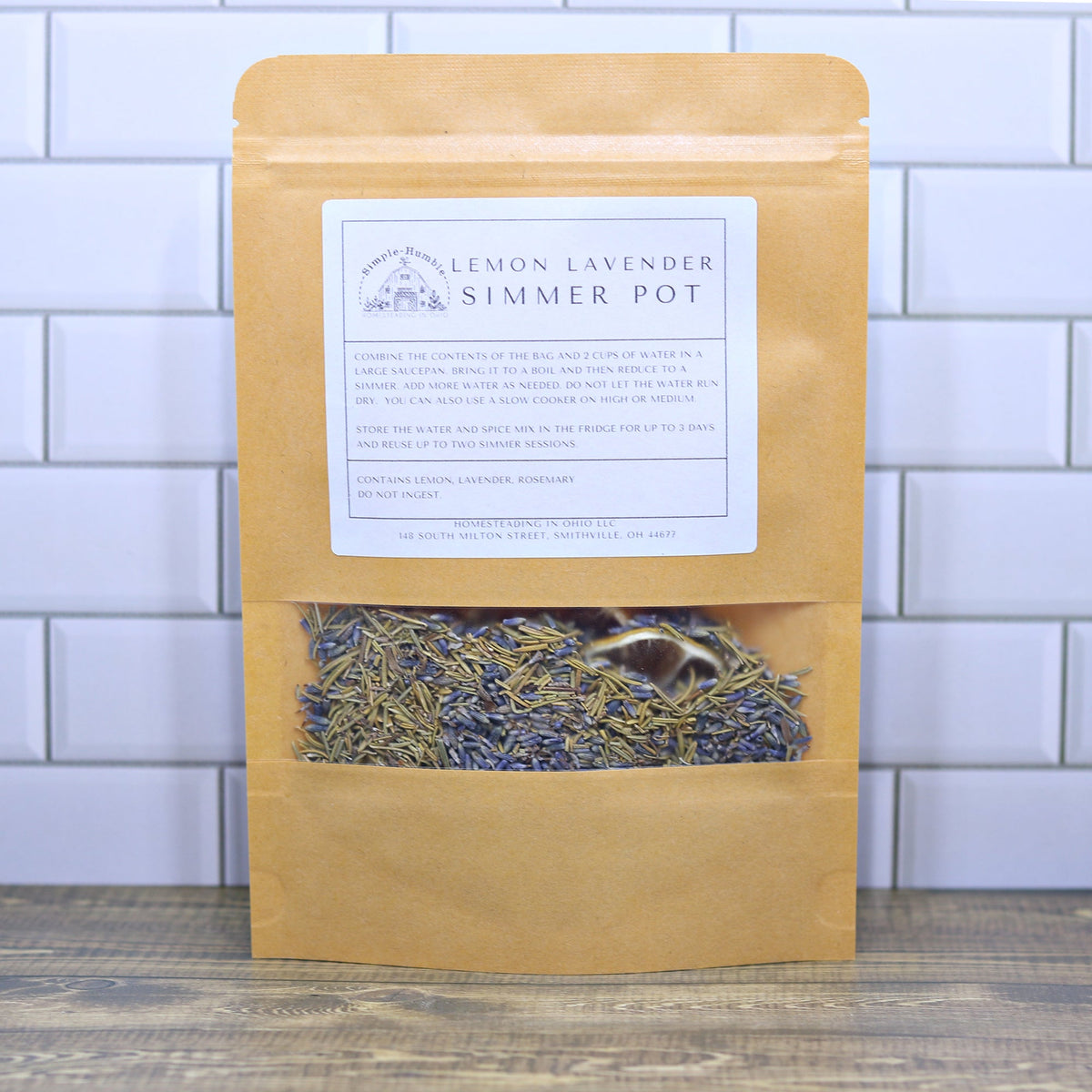 Lemon Lavender Simmer Pot Kit Simmering Potpourri
