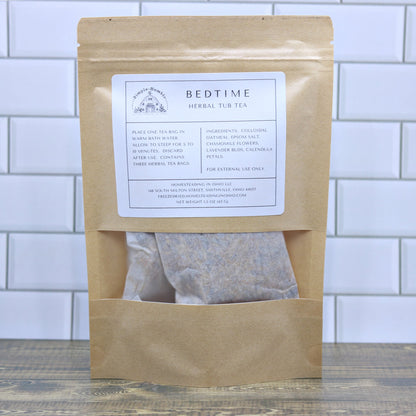 Herbal Tub Tea Bath Soak | Relaxing Botanical Bath Tea Bags