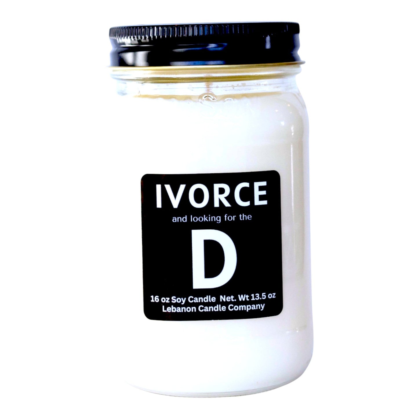 Looking For The D Funny Divorce Candle