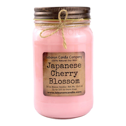 Japanese Cherry Blossom Candle