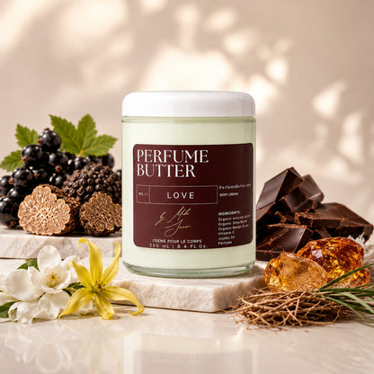 LOVE – The Luxury Body Butter Perfume | Seductive Sweet Floral & Warm Chocolate Scent | Elegant Fragrance for Women & Men